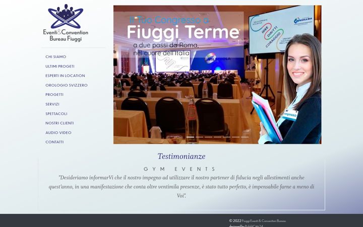 Screenshot of fiuggibureau.eu