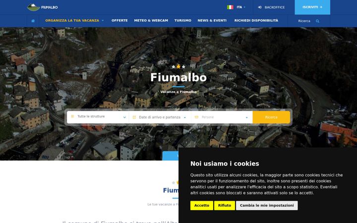 Screenshot stránky fiumalbo.net