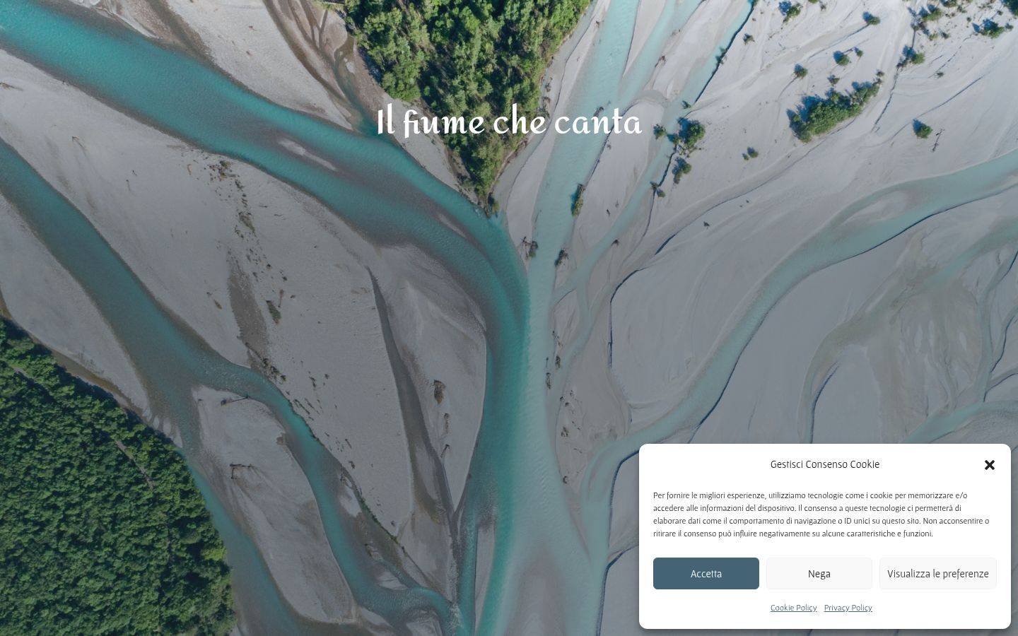 Capture d'écran de la bannière de consentement affichée avant toute interaction
