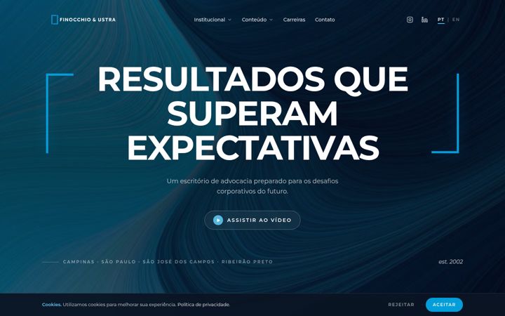 Screenshot of fius.com.br