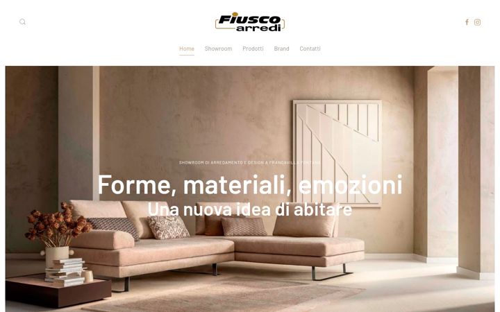 Screenshot of fiuscoarredidesign.it