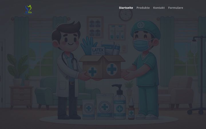 Captura de pantalla de fivapflegeprodukte.de