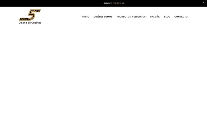 Screenshot ta' five-kitchen.es