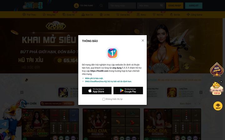 Screenshot of five88.sx