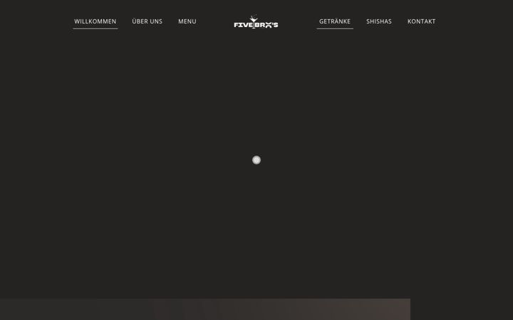 Screenshot of fivebros-lounge.de