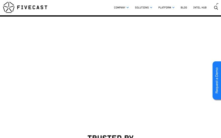 Screenshot of fivecast.com