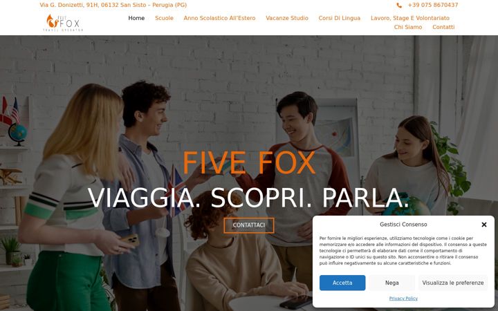 Screenshot του fivefox.it