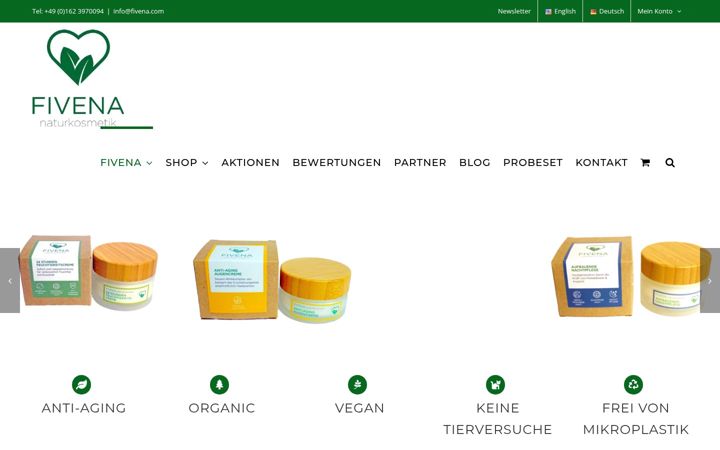 Zrzut ekranu fivena-naturkosmetik.de