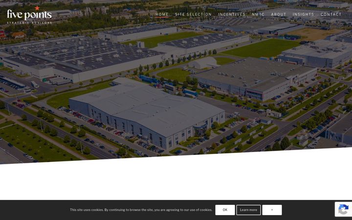 Screenshot of fivepointsstrategies.com