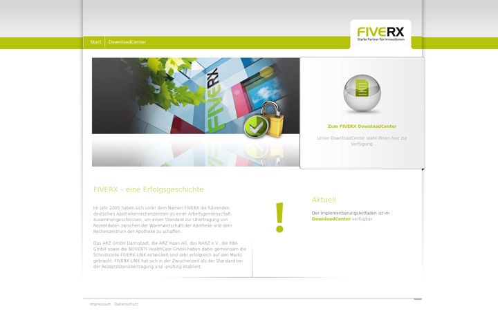 Screenshot of fiverx.de