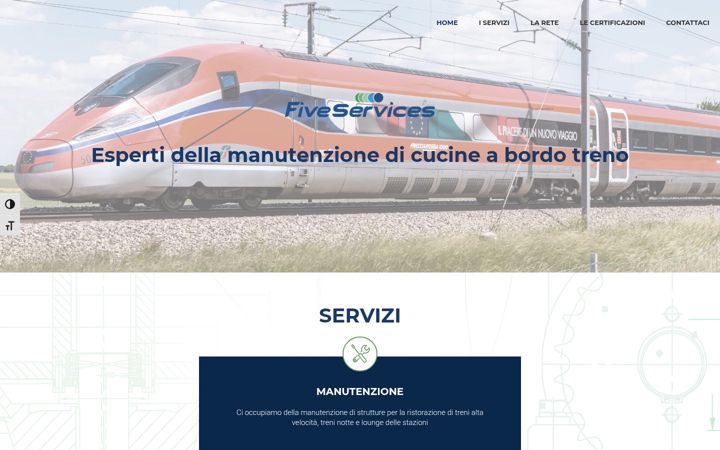 Screenshot of fiveservices.com