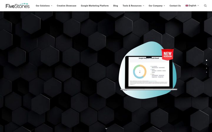 Screenshot stránky fivestones.net