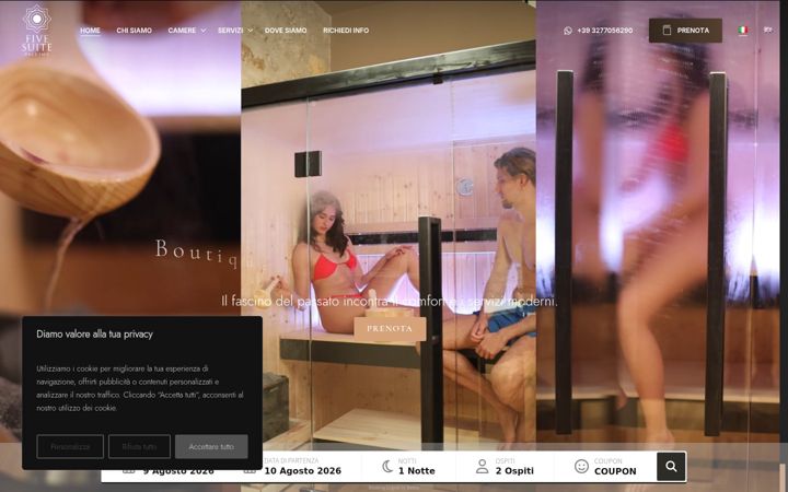 Screenshot of fivesuite.it