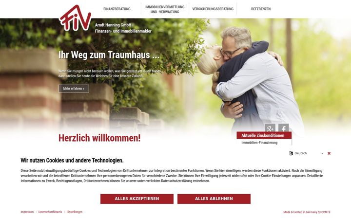 Zrzut ekranu fivig.de