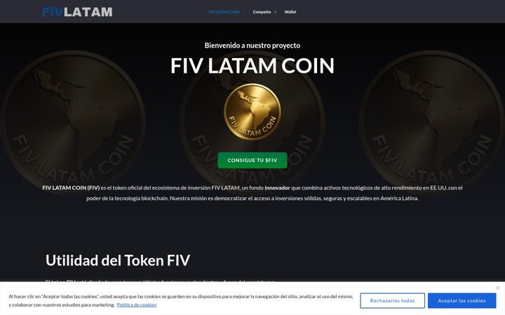 Screenshot of fivlatam.com