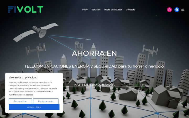 Screenshot of fivolt.com