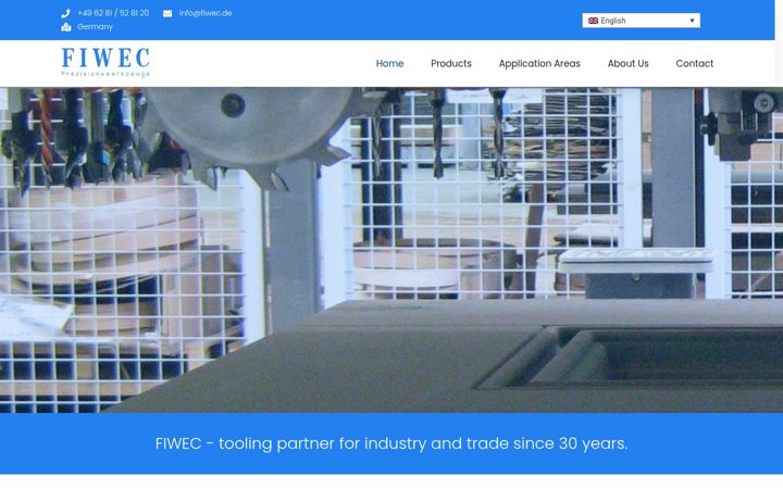 Screenshot of fiwec.de