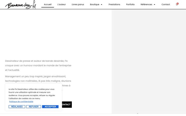 Screenshot of fix-dessinateur.com