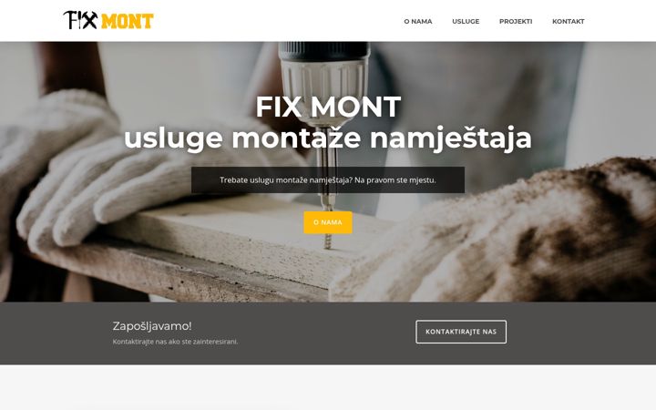 Screenshot of fix-mont.hr