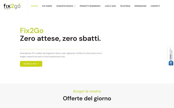 Screenshot του fix2go.it