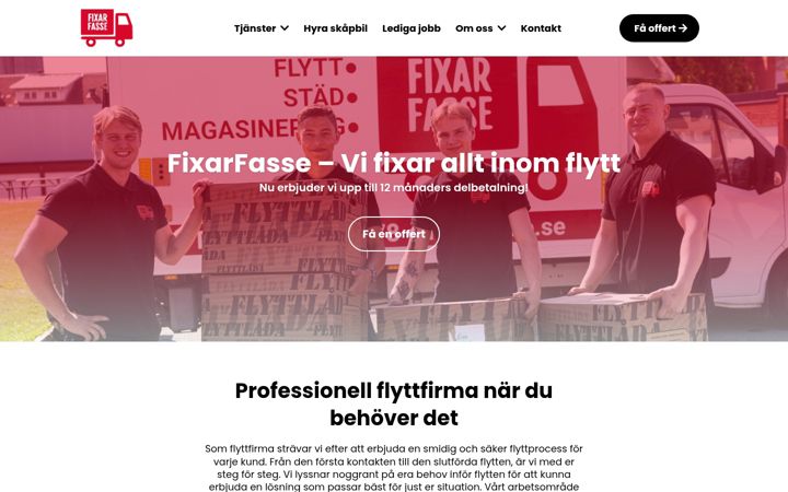 Screenshot of fixarfasse.se