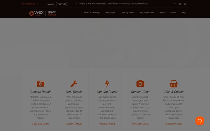 Screenshot of fixationuk.com