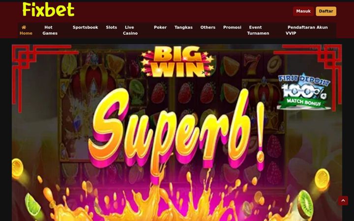 Screenshot of fixbetslot.com