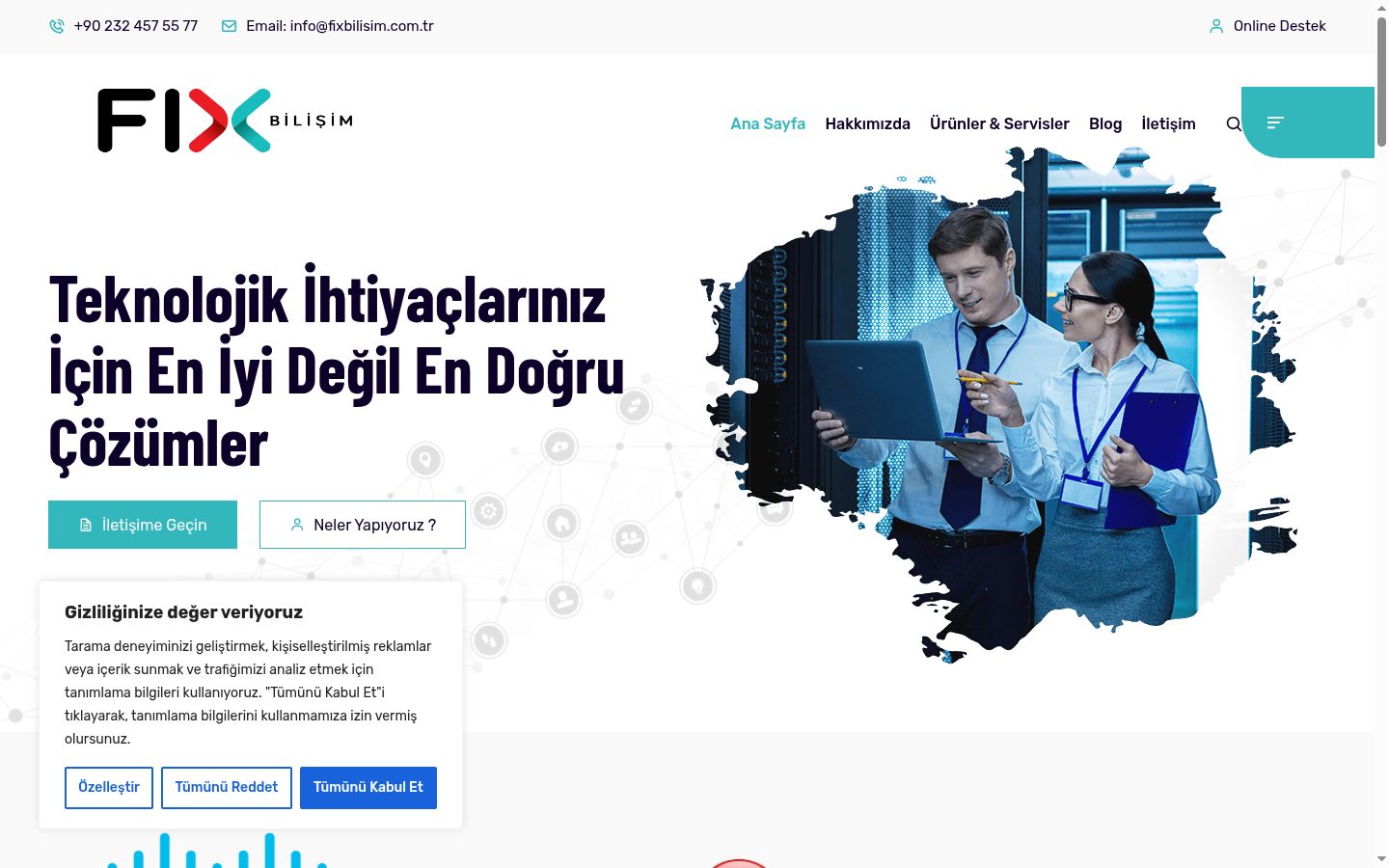 Snimka zaslona bannera za privolu prikazanog prije bilo kakve interakcije