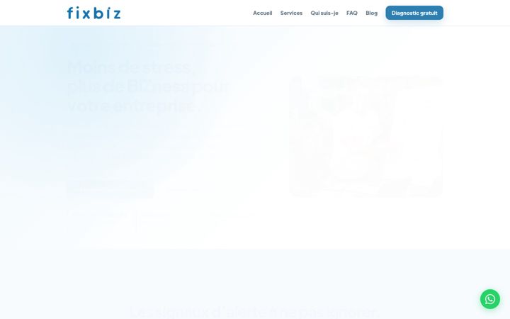 Screenshot of fixbiz.fr