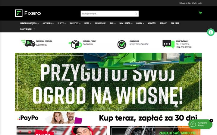 Zrzut ekranu fixero.com