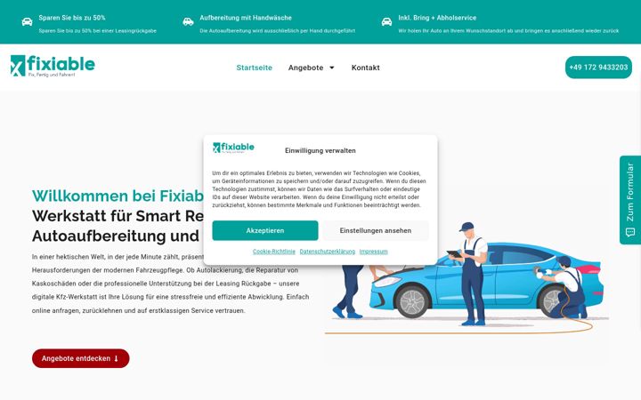 Screenshot of fixiable.com