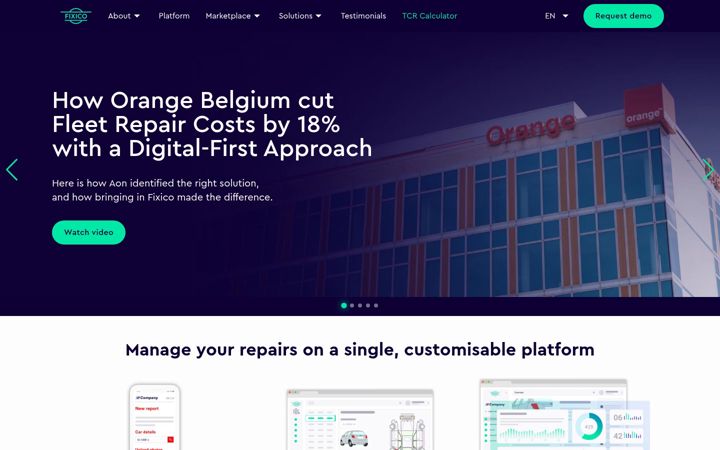 Screenshot of fixico-business.com