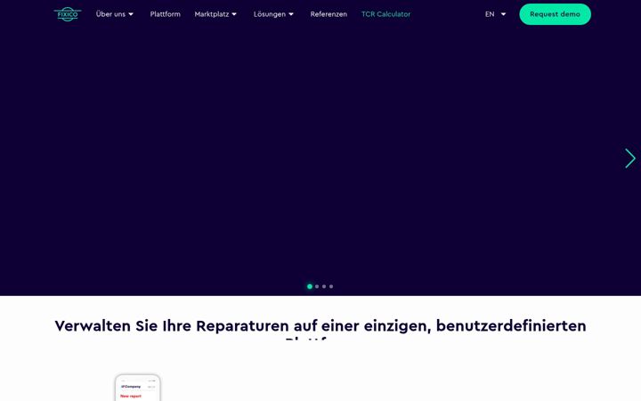 Screenshot of fixico.de