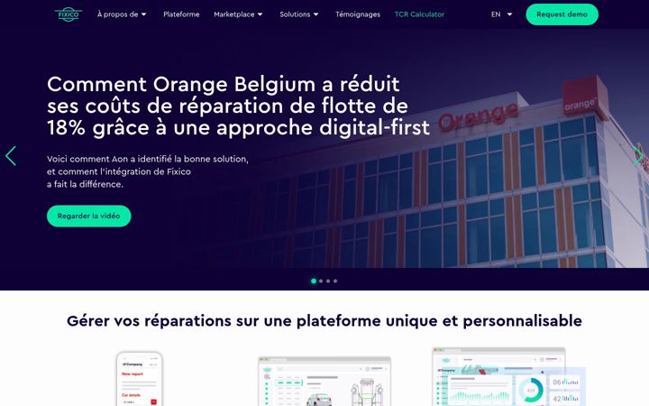 Screenshot of fixico.fr