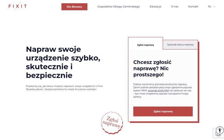 Екранна снимка на fixit-service.com