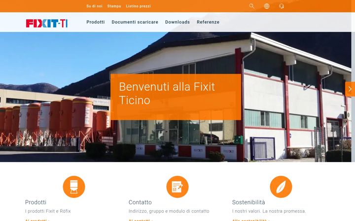Screenshot of fixit-ti.ch