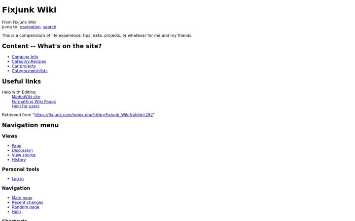 Screenshot of fixjunk.com