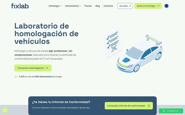Screenshot of fixlab.es