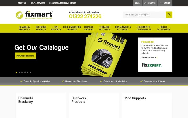 Screenshot of fixmart.co.uk