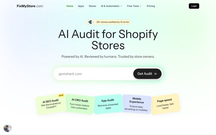Screenshot of fixmystore.com
