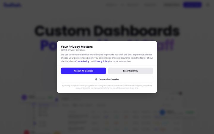 Screenshot of fixodash.com