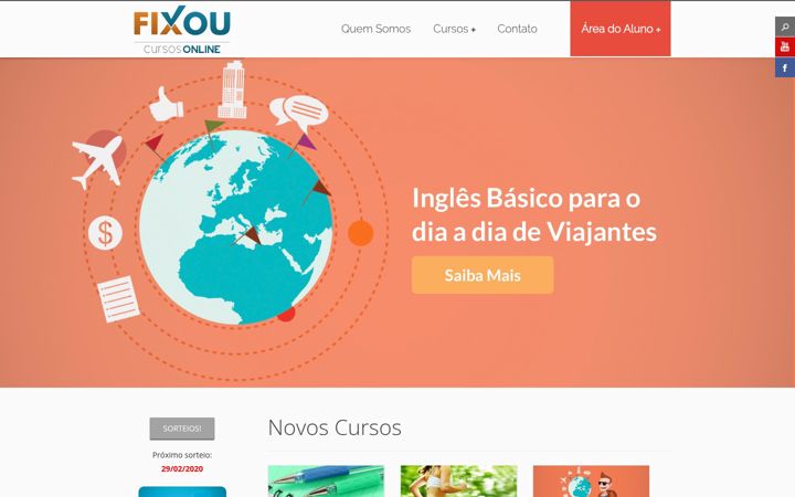 Screenshot ta' fixou.com.br