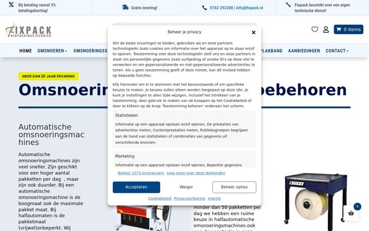 Screenshot of fixpack.nl