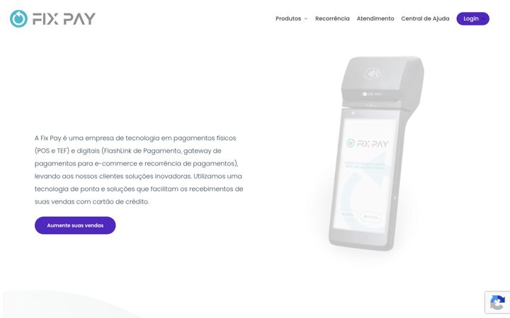 Screenshot ta' fixpay.com.br