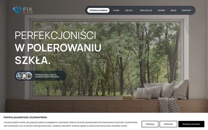Screenshot of fixpolerowanie.pl