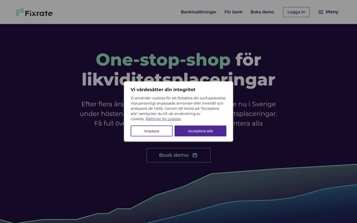 Screenshot of fixrate.se