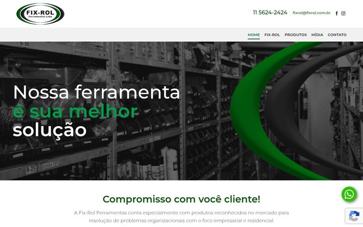 Screenshot ta' fixrol.com.br