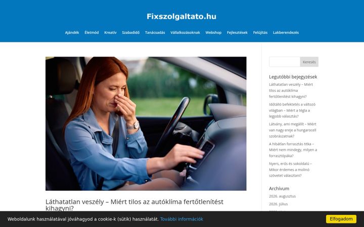 Screenshot of fixszolgaltato.hu