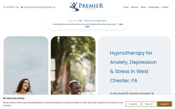 Screenshot of fixtheanxiety.com