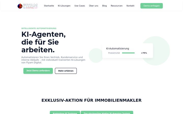 Screenshot of fiyam-digital.de